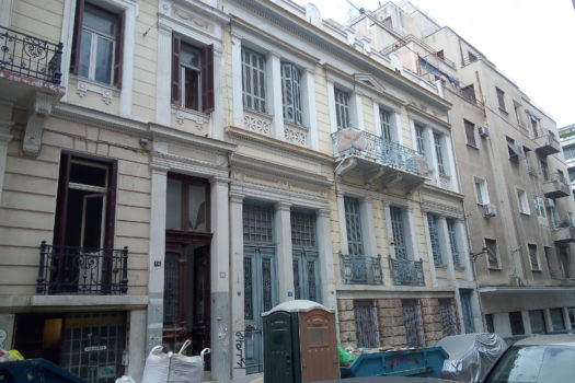 Bâtiment néoclassique, près du centre d’Athènes