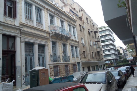 Bâtiment néoclassique, près du centre d’Athènes