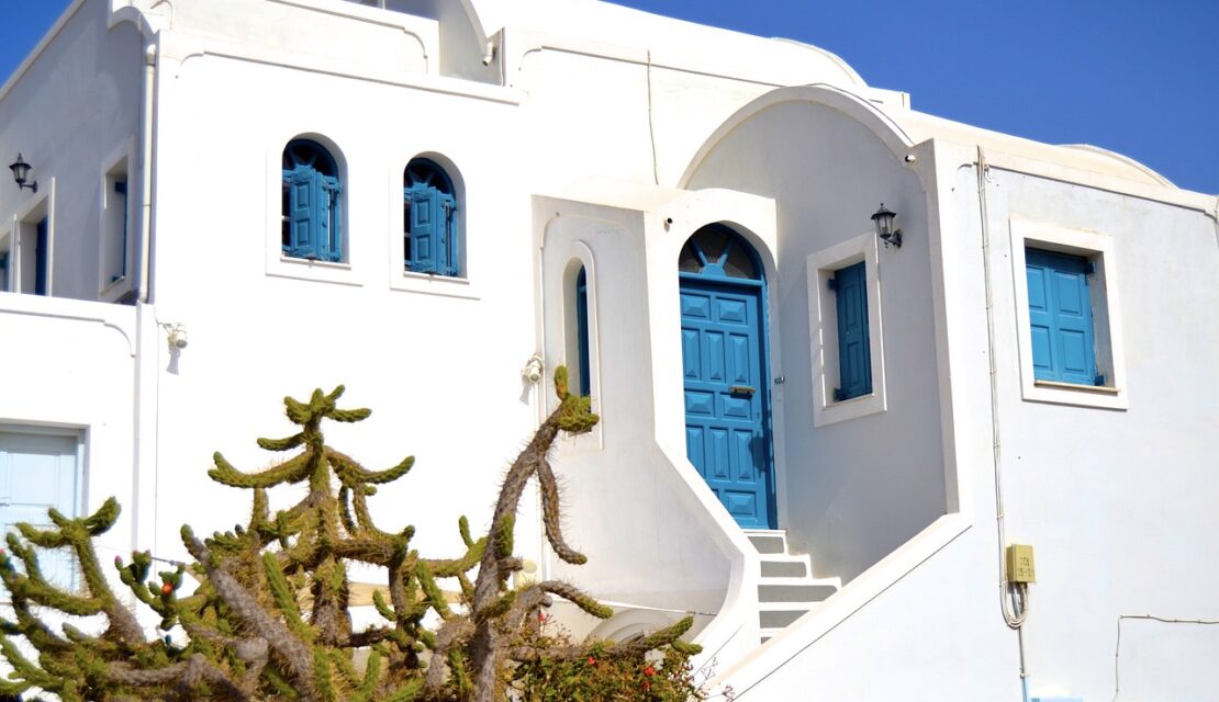 Le charme de l’architecture typique des maisons grecques