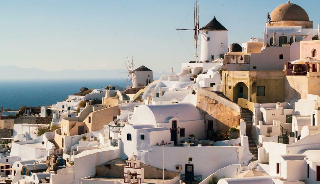 Pourquoi en Grèce les maisons sont-elles blanches ?