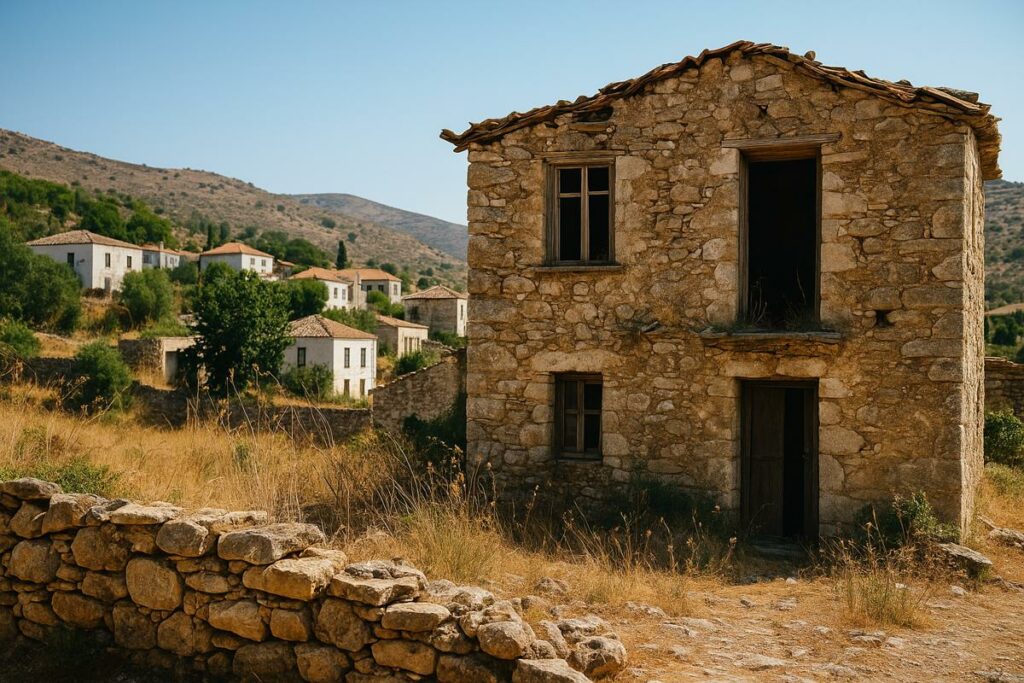 Acheter ruine Grece investissement culturel potentiel