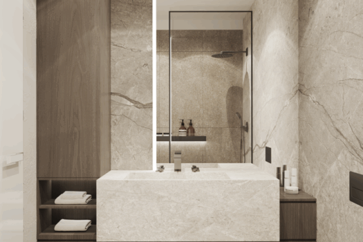 Appartement rez-de-jardin nouveau complexe en bord de mer à Pefkali