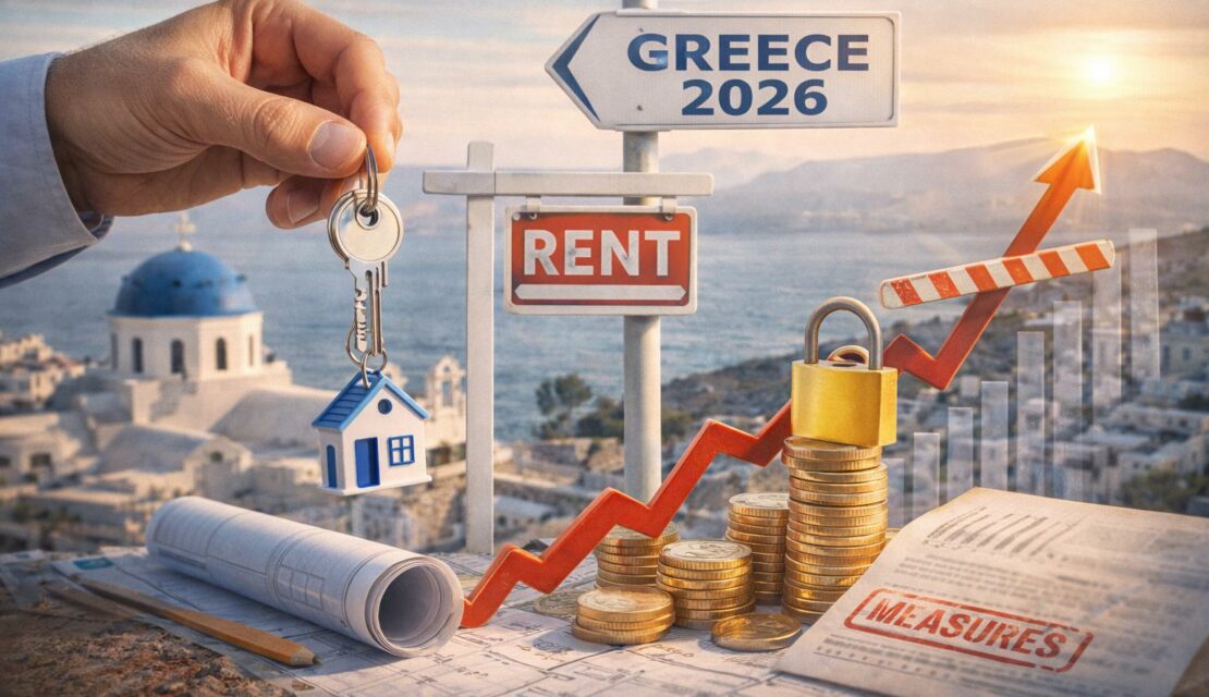 Coûts de location en Grèce 2026 plafonnement hausse prix et mesures logement