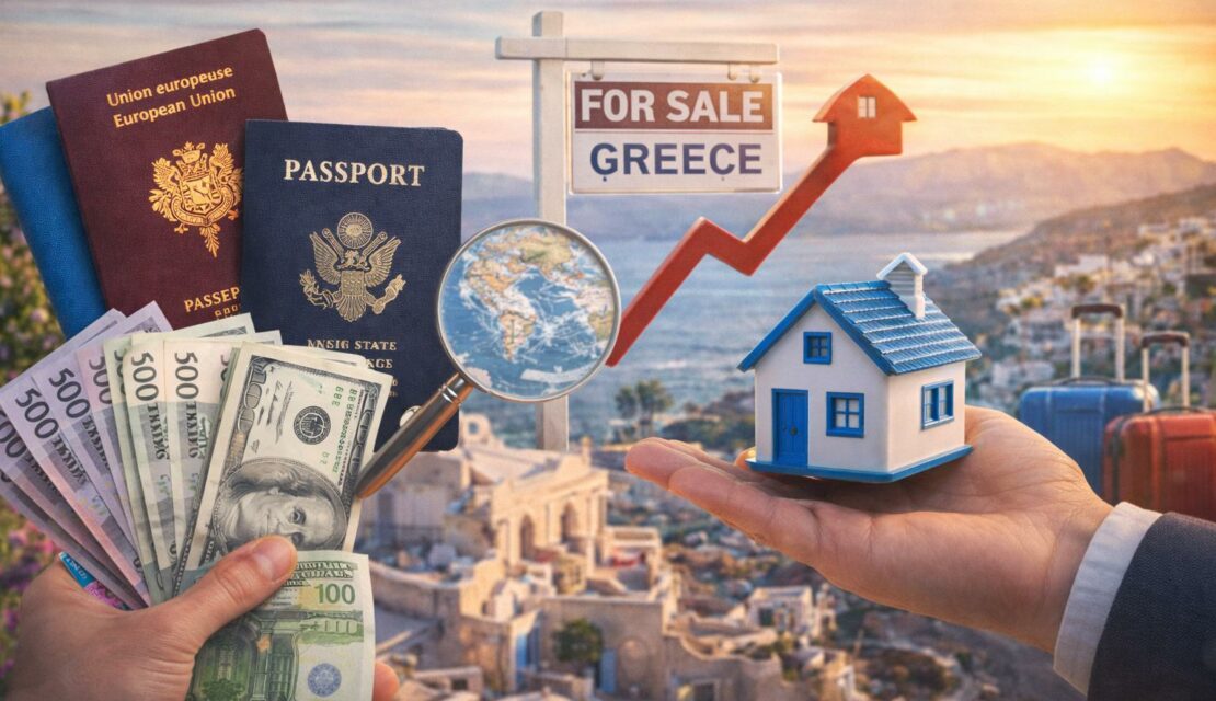 Immobilier Grèce 2026 – nouvelles stratégies des acheteurs internationaux
