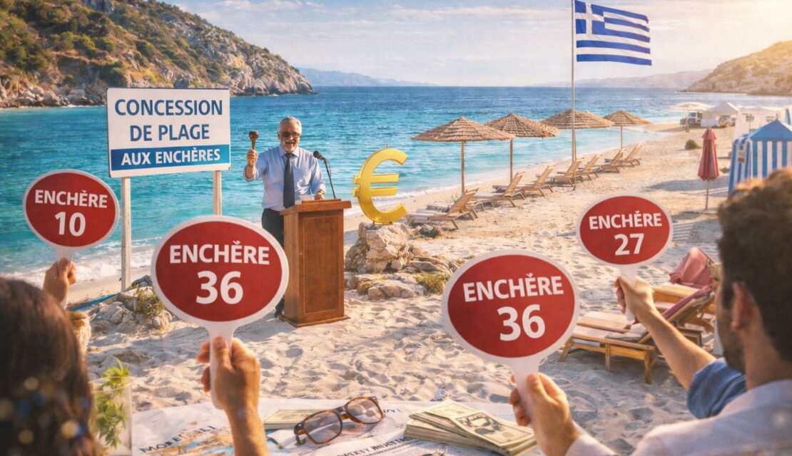 Concessions de plages en Grèce enquête sur la mise aux enchères du littoral pour 2026