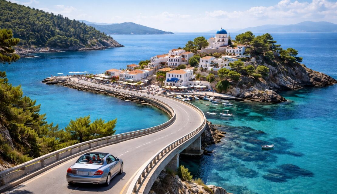 Immobilier en Grèce, pourquoi les îles accessibles en voiture changent la donne