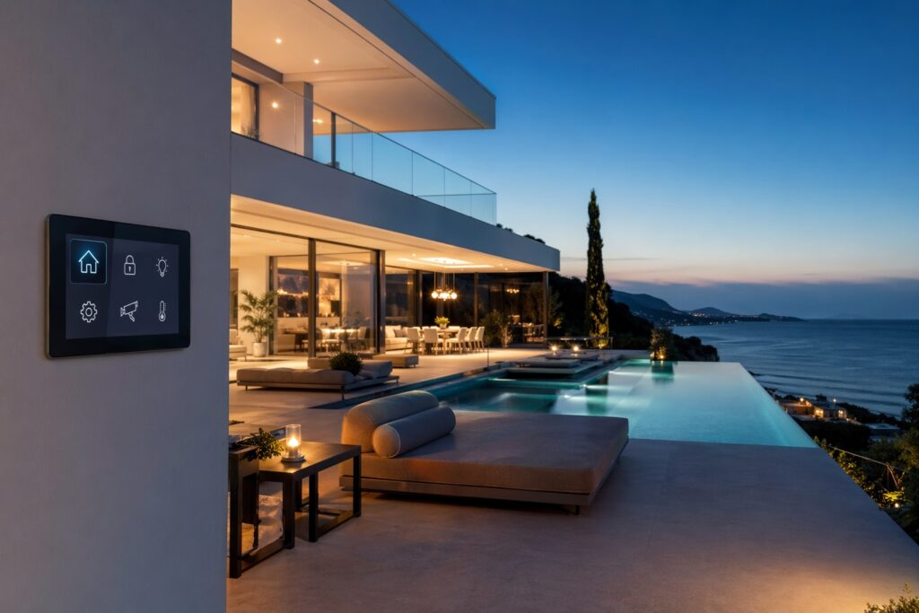 Maisons_connectees_en_Grece_domotique_immobilier