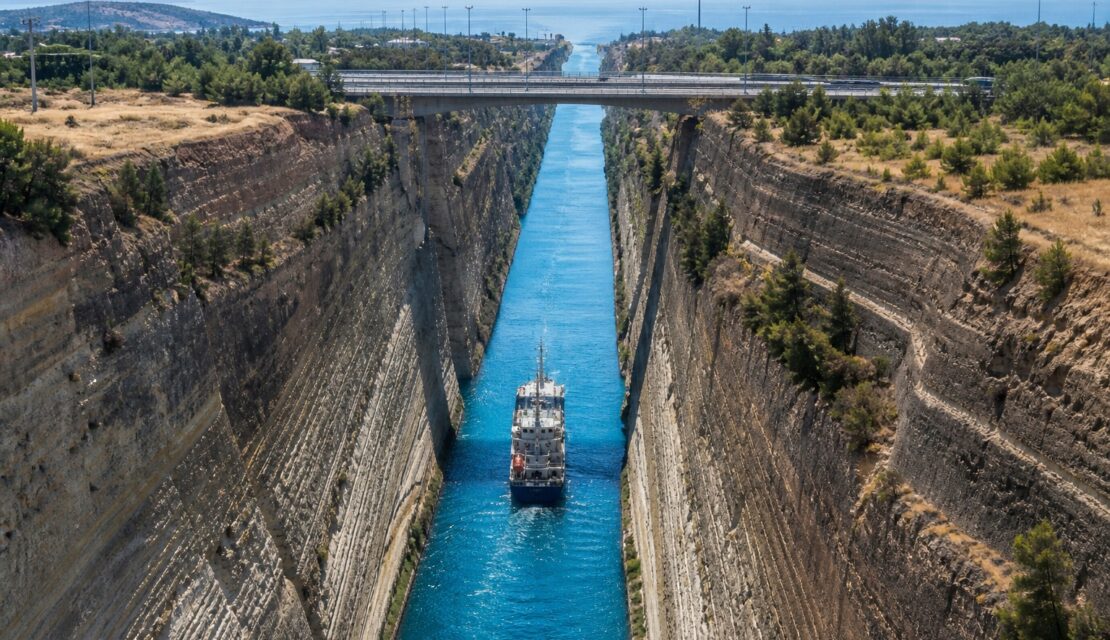 Canal de Corinthe la fin des travaux relance un territoire stratégique
