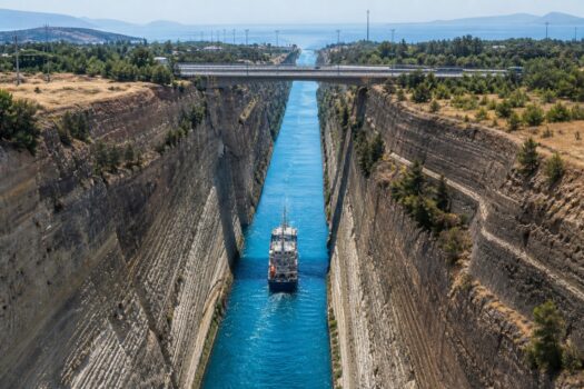 Canal de Corinthe la fin des travaux relance un territoire stratégique